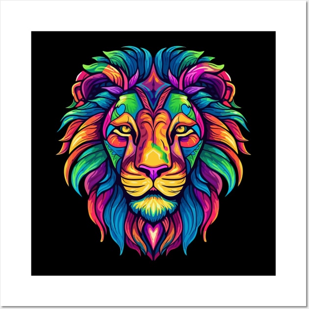 Lion Smiling Wall Art by JH Mart